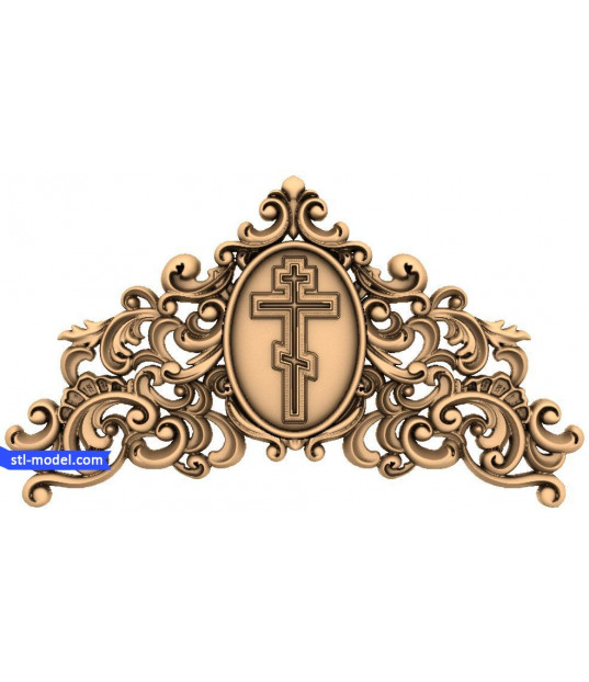Ornate Orthodox Cross Decor