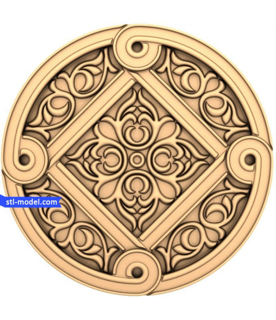 Floral Harmony Medallion