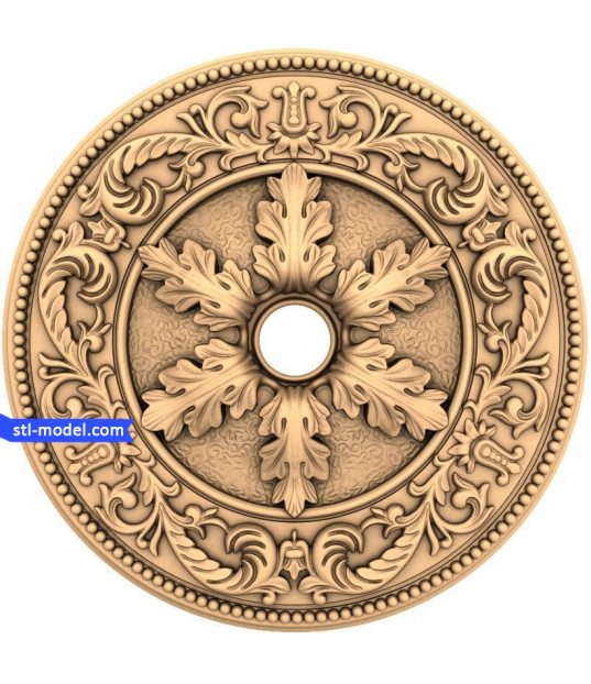 Baroque Floral Rosette
