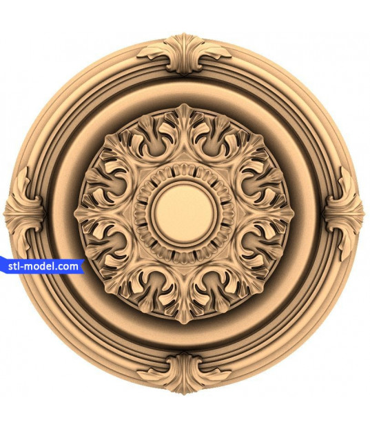 Baroque Flourish Rosette