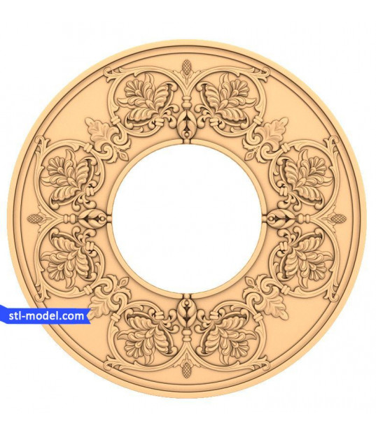 Ornamental Floral Rosette