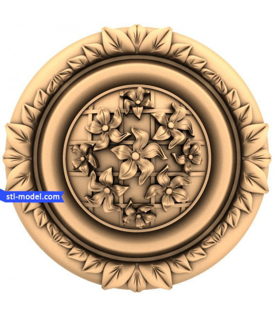 Floral Harmony Medallion