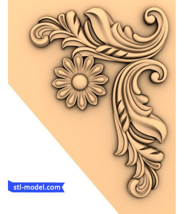 Decor "decor #618" | STL - 3D model for CNC
