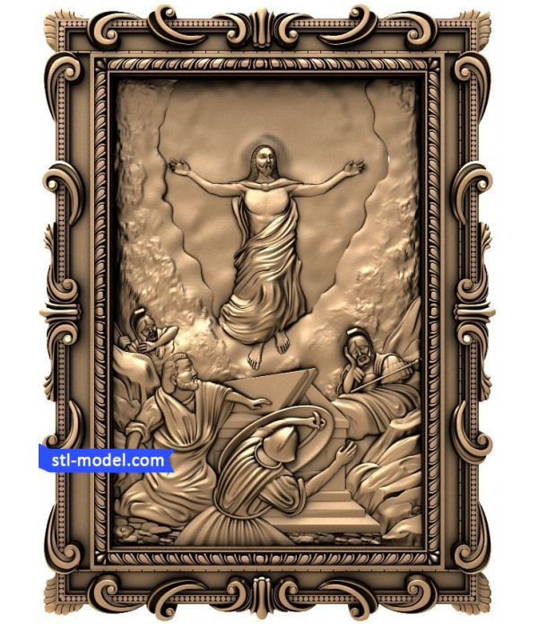 Icon "Jesus #8" | STL - 3D model for CNC