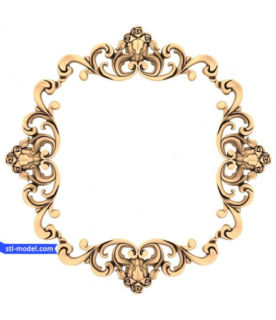 Ornate Floral Frame