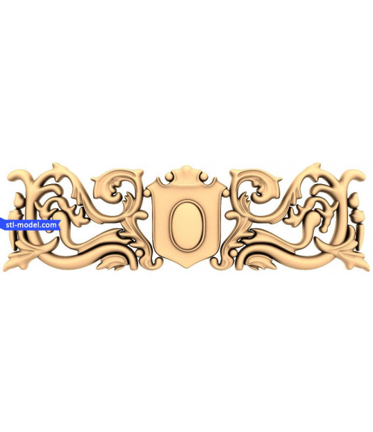 Ornate Flourish Panel