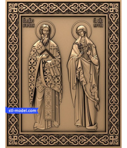 Icon "Cyprian and Justina" | S...