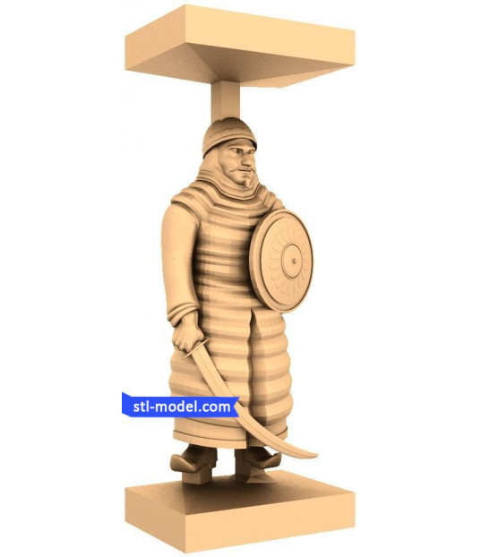 Warrior's Strength 3D Model