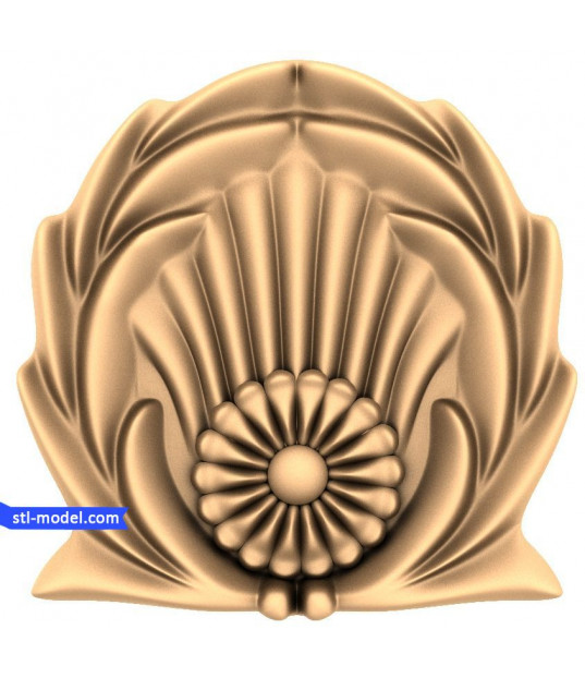 Ornate Shell Relief