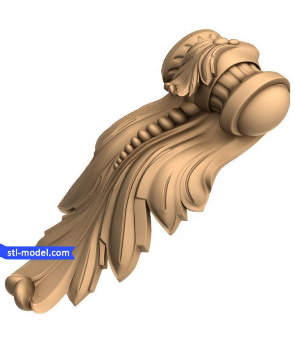 Corbel "Corbel #53" | STL - 3D model for CNC