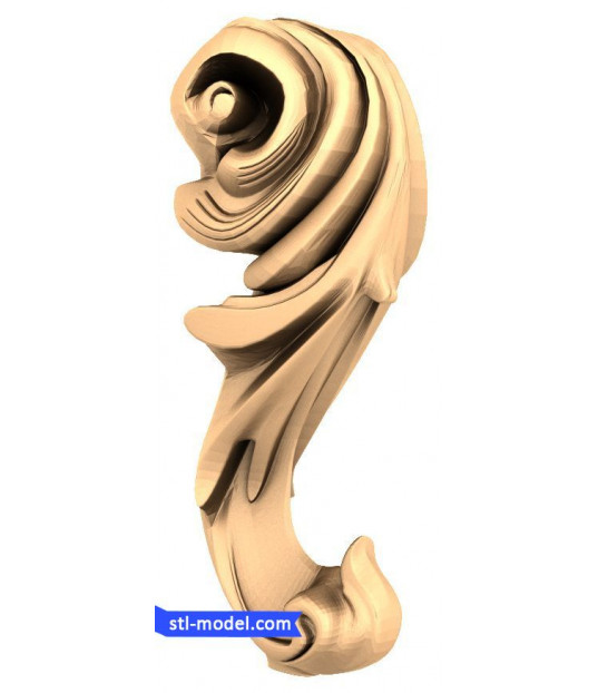 Elegant Scroll Accent