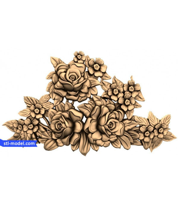 Flowers "Flowers #20" | STL - 3D model for CNC