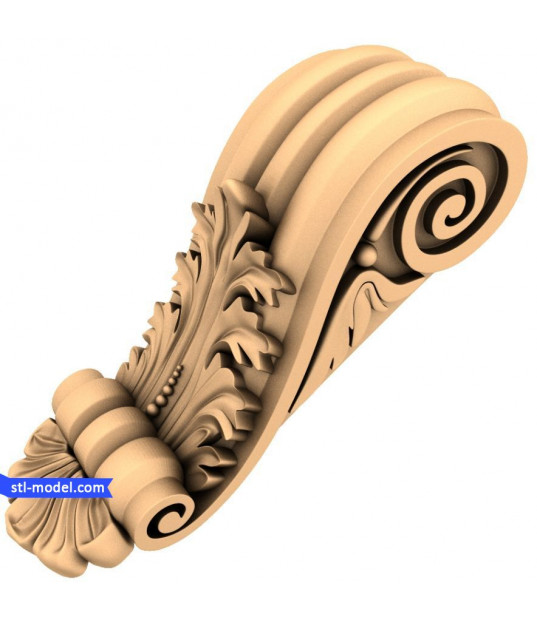 Ornate Acanthus Corbel