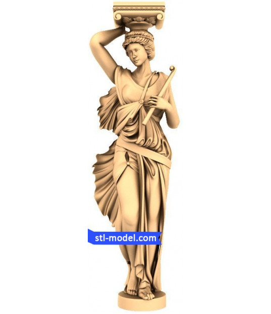 Graceful Caryatid