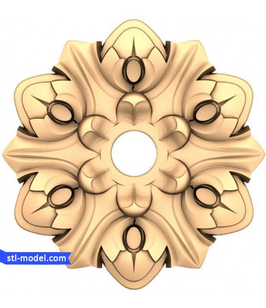 Gothic Blossom Rosette