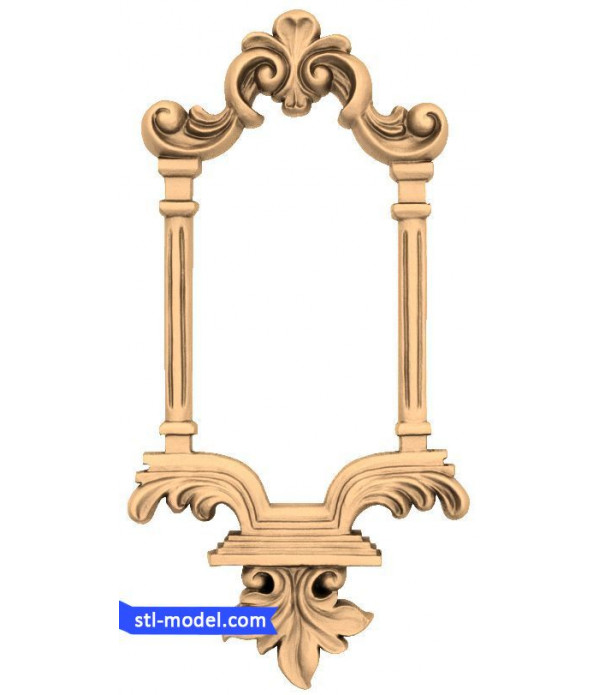 Frame "Frame #308" | STL - 3D model for CNC