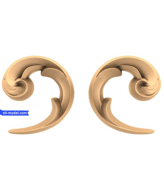 Ornamental Swirl Elegance