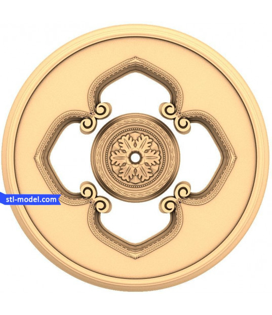 Ornate Circular Rosette