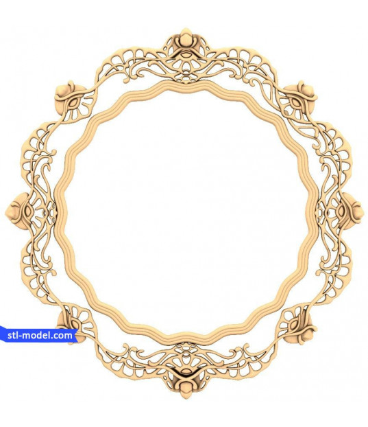 Ornate Rose Frame