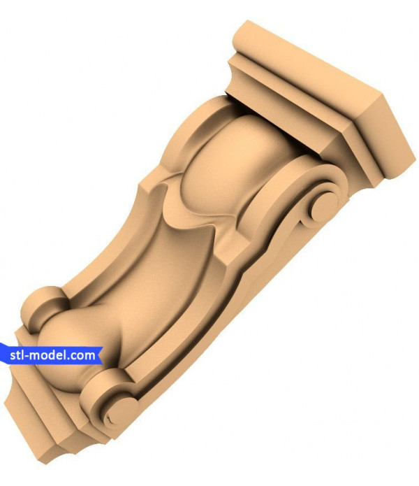 Corbel "Corbel #88" | STL - 3D model for CNC