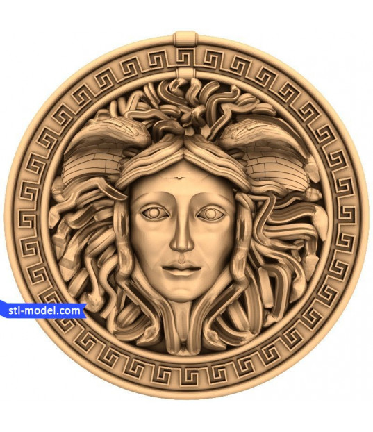 Medusa Round Relief