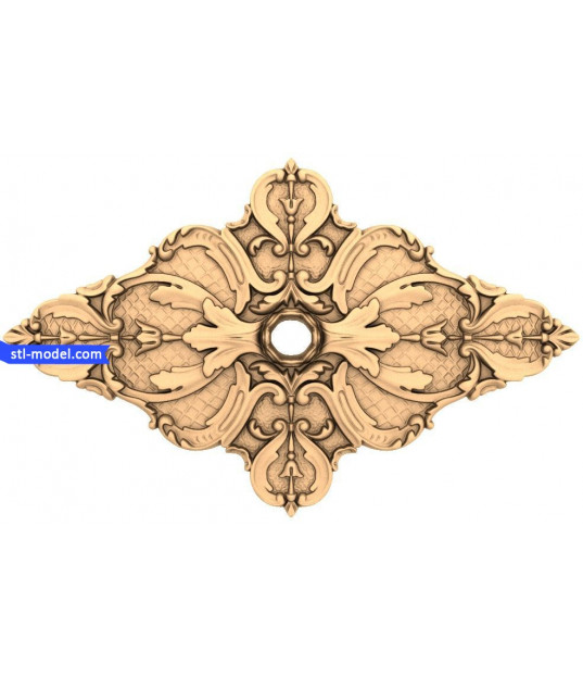Baroque Elegance Keyhole Ornament