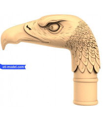 Handle "eagle" | STL - 3D model for CNC