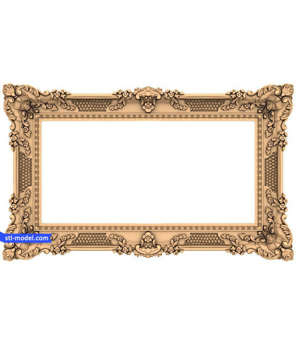 Frame "Frame #282" | STL - 3D model for CNC
