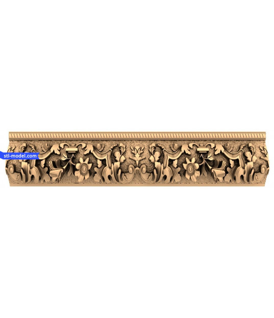 Floral Elegance Frieze