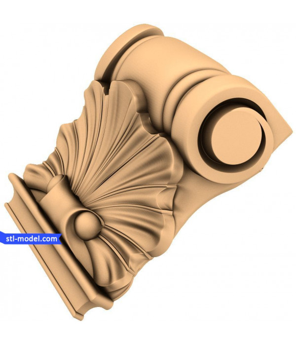 Corbel "Corbel #94" | STL - 3D model for CNC