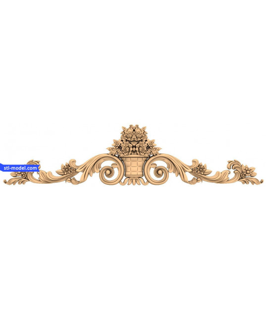Floral Elegance Overdoor Panel