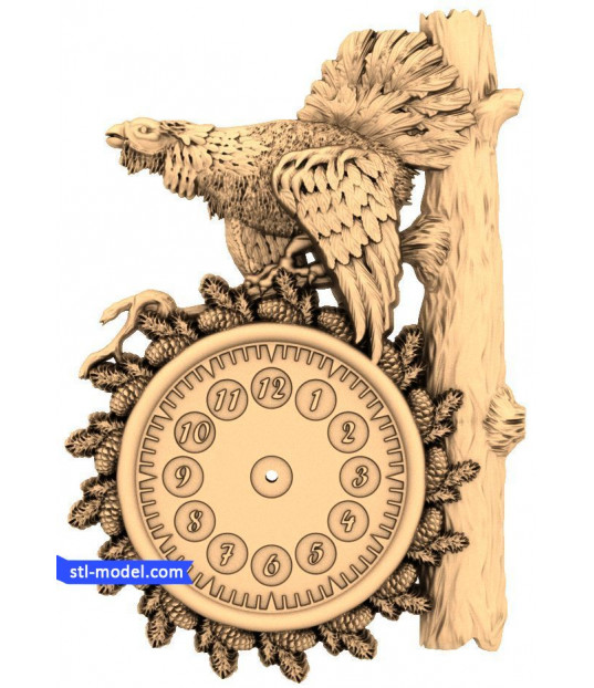 Majestic Woodland Clock