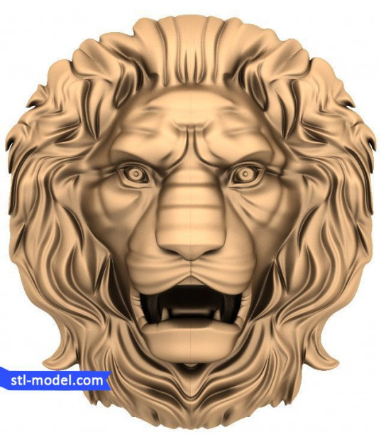 Majestic Lion Relief