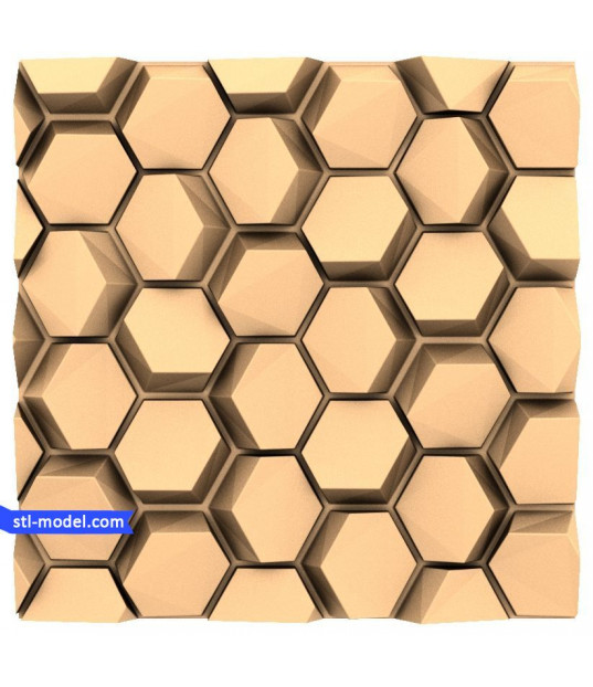 Hexagonal Depth Panel
