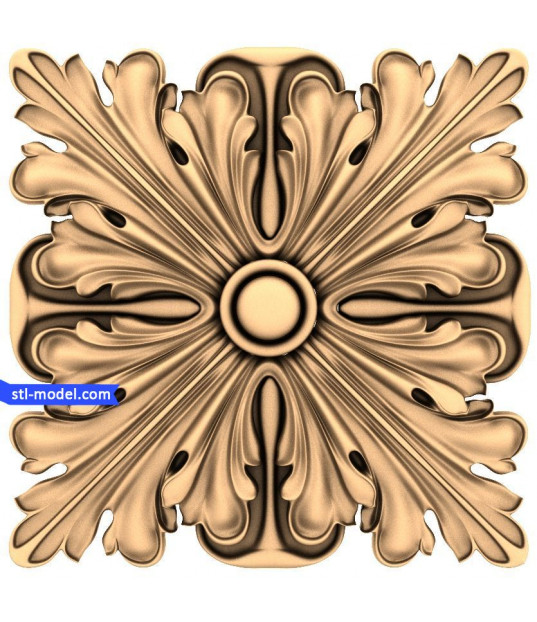 Floral Acanthus Medallion