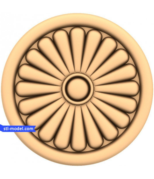 Radiant Sunburst Rosette