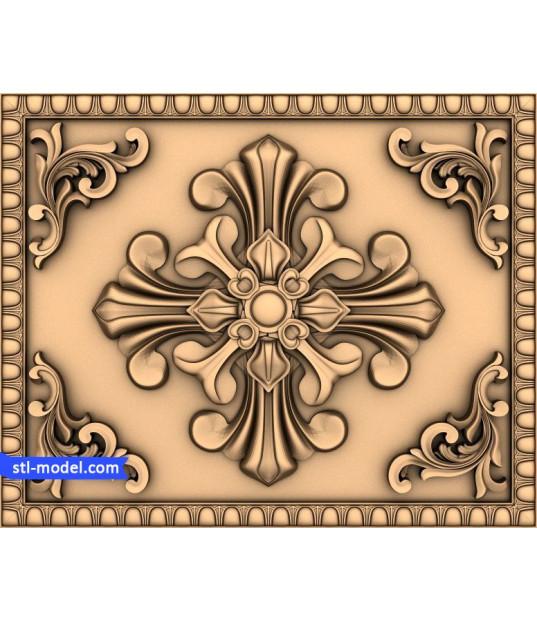 Ornate Victorian Decorative Panel