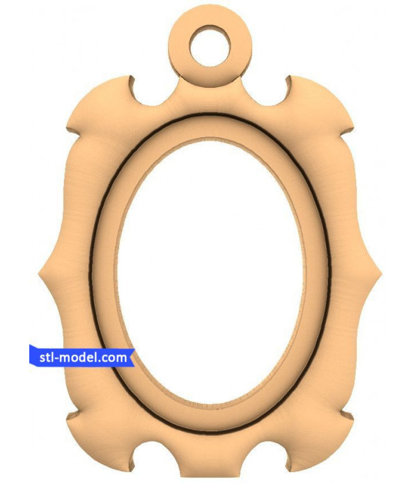 Frame "Frame #38" | STL - 3D model for CNC