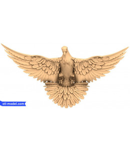 Bas-relief "Dove" | STL - 3D m...