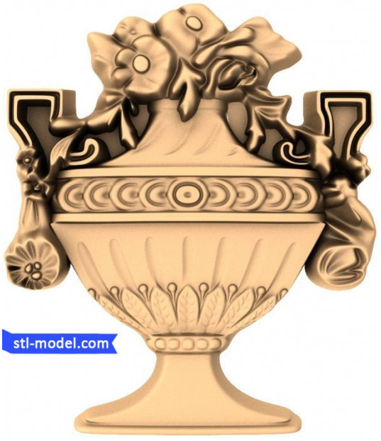 Blossom Elegance Vase Panel