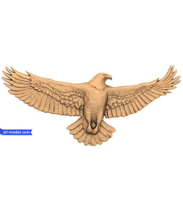 Character "eagle #4" | STL - 3D model for CNC
