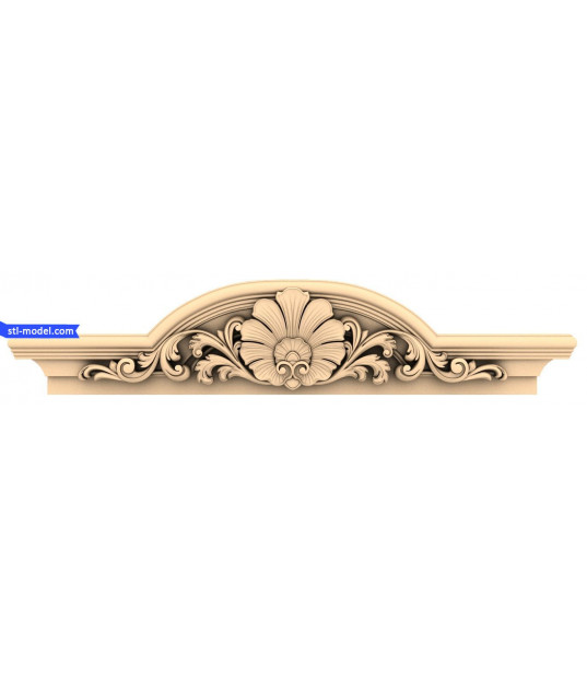 Floral Elegance Pediment