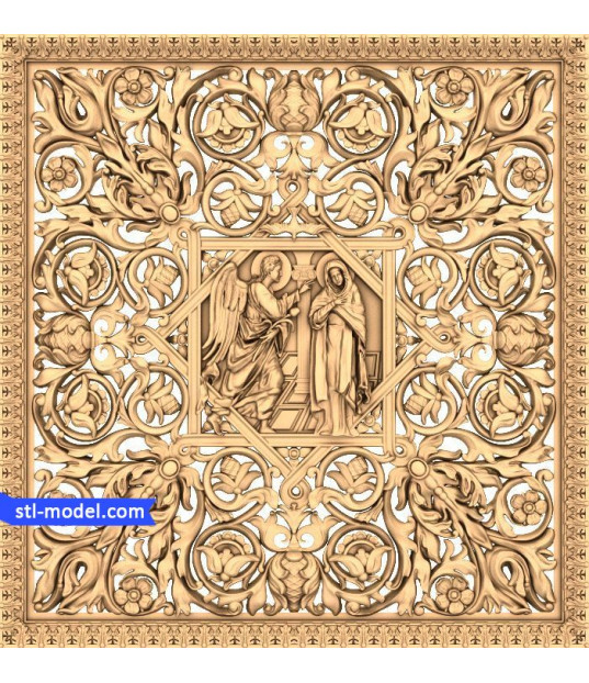 Annunciation Relief Panel