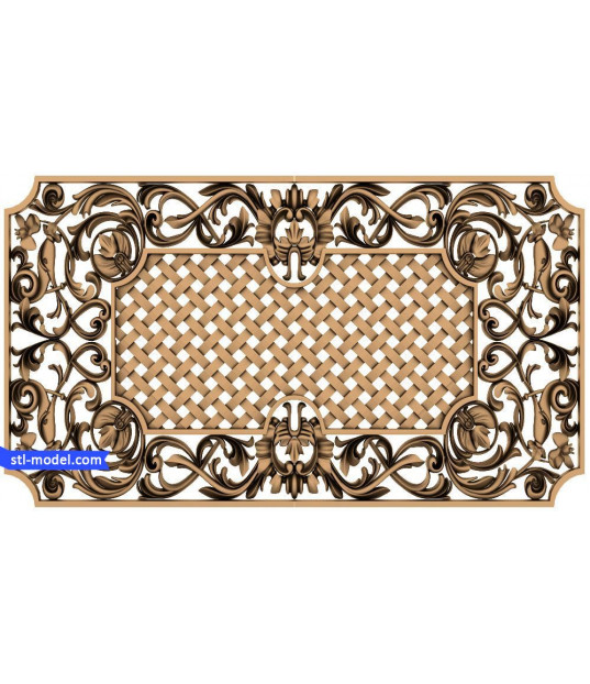 Floral Elegance Panel