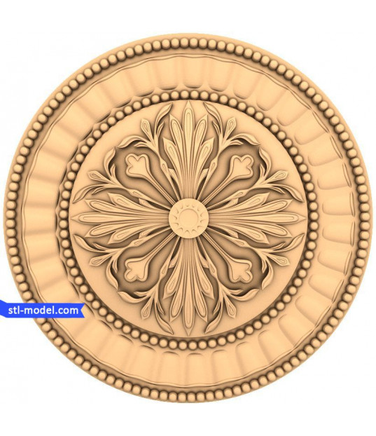 Floral Elegance Medallion