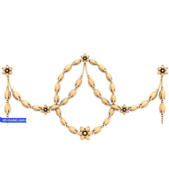 Floral Garland Accent