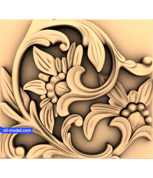 Floral Elegance Panel