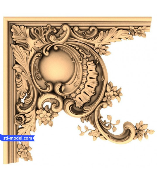 Rococo Elegance Corner Decor