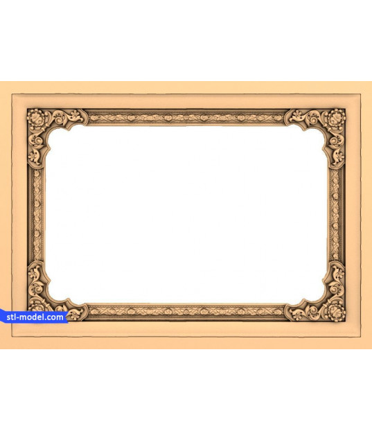 Ornate Floral Frame