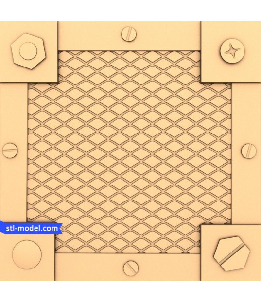 Industrial Lattice Panel